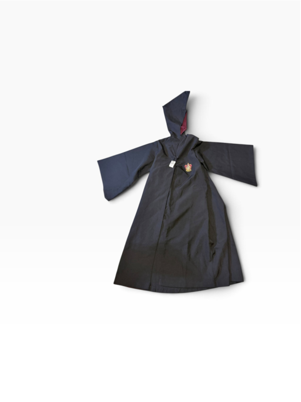 UNISEX Harry Potter Gryffindor Robe Size XXS Black Maroon UNIVERSAL STUDIOS - Picture 9 of 16